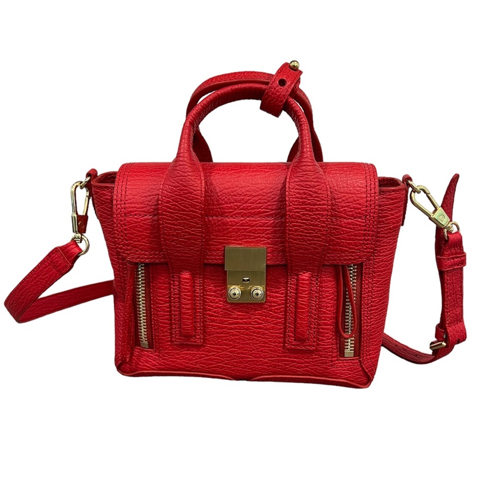 3.1 Phillip Lim Pashli Mini Satchel Red